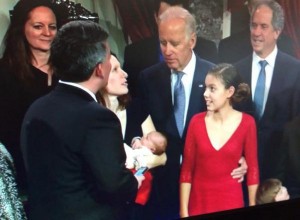 handsy joe biden touches his daughter