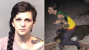 Arrested For Riding Turtle